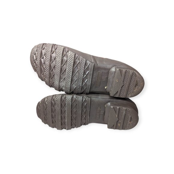 Steel Shank Nesco Deluxe Insulated Tall Work Boots Men's Size 10 Brown & Black - Picture 8 of 11